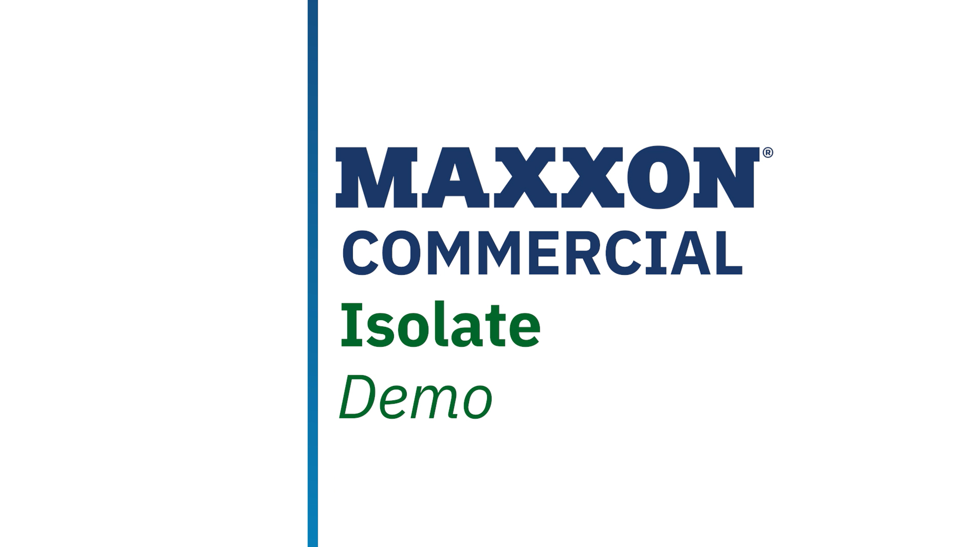 Specialty Products - Isolate