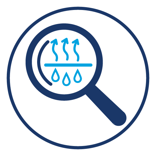 Moisture testing icon